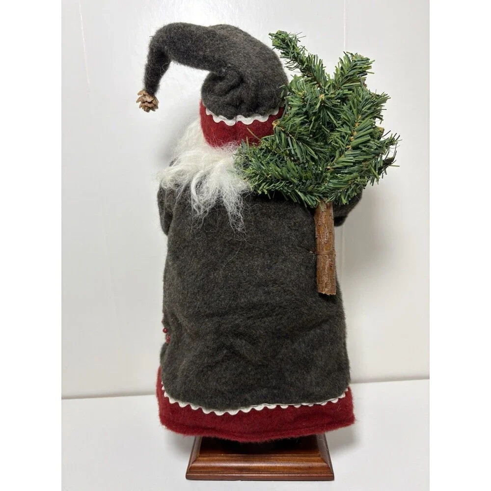Vintage Handcrafted Christmas St. Nicholas Collectible Doll Santa’s Workshop